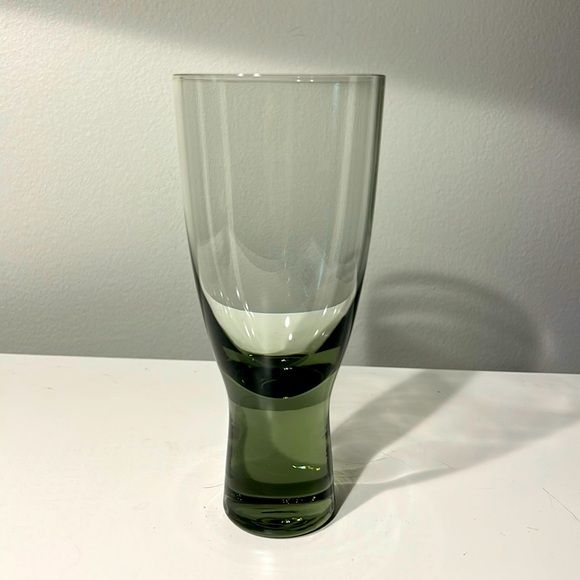 Holmegaard Copenhagen MCM Lutken Smoke Canada Stemless Water Glass Set of 6 - Picture 2 of 6